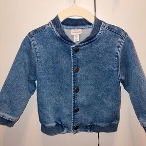 Cat & Jack Classic Blue Jean Terry Jacket